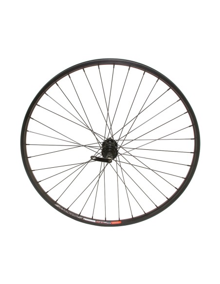 27.5 Alloy Free Wheel 36 Spoke 14gBlack 3/8 Q.R/Axle Double Wall Black.